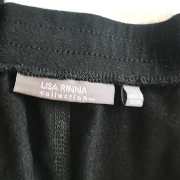 Lisa Rinna Collection Drawstring Waist Knit Jogger - Picture 7 of 8